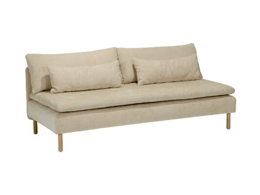 Idyll 3-seter med helt sete og uten armlener