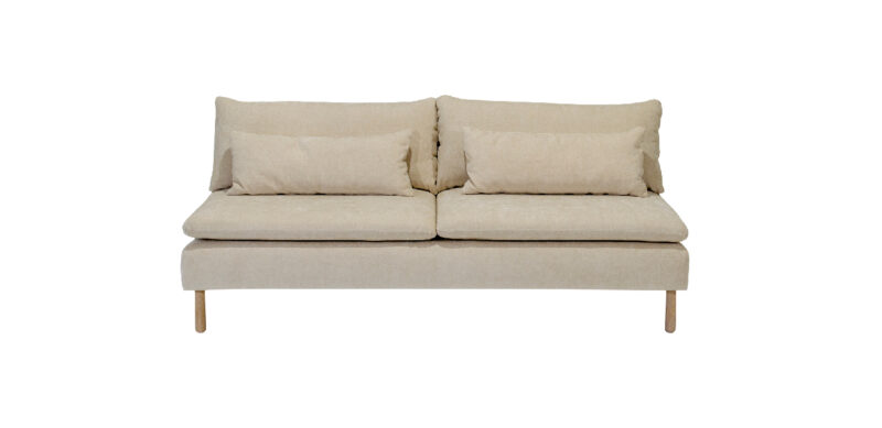 Idyll 3-seter med delt sete og uten armlen